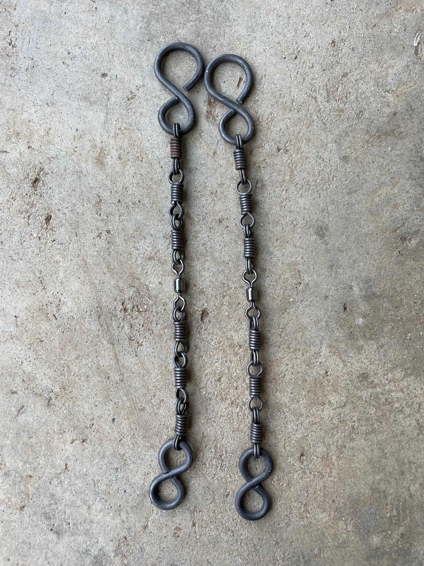 Gerald Wright Twisted Wire Rein Chains - 10"