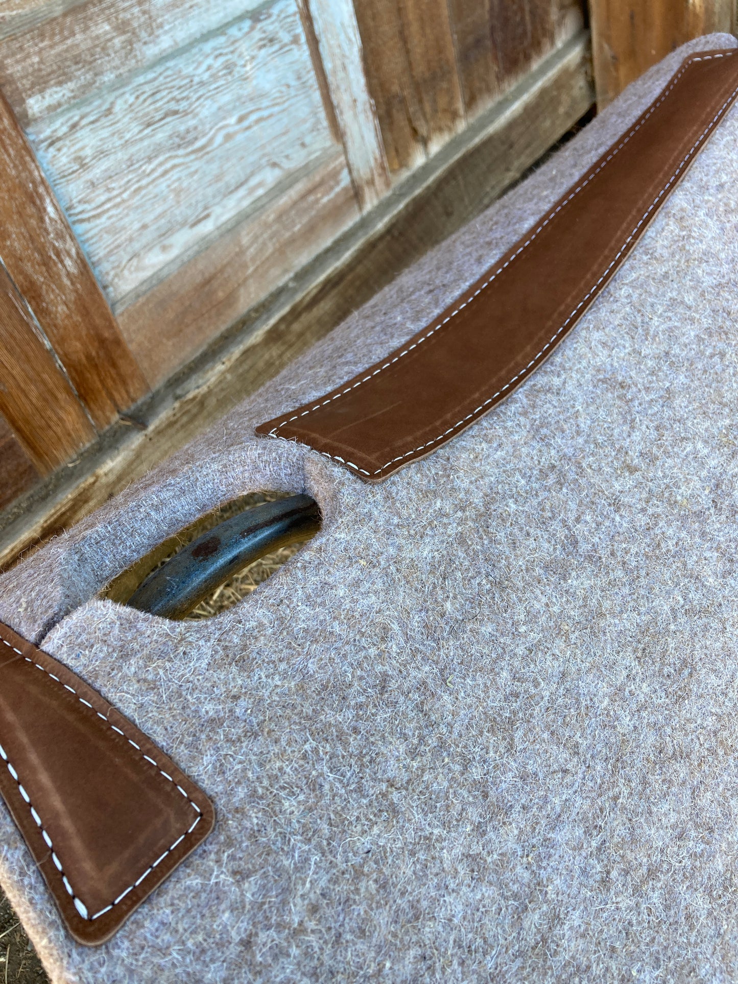 1" Thick 100% Wool Felt Saddle Pad