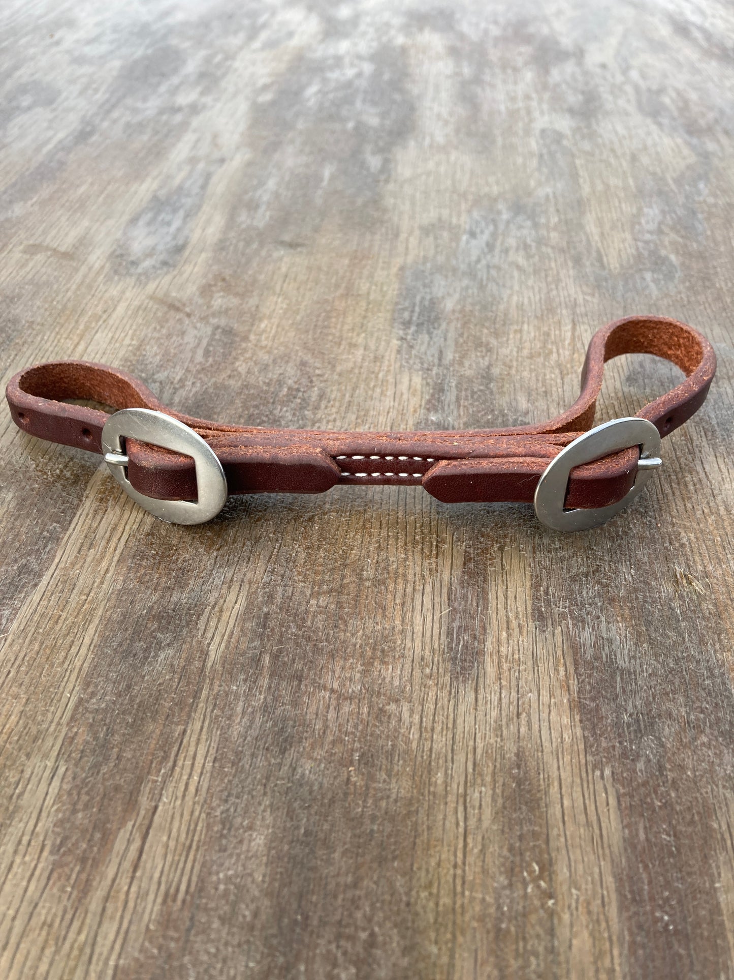 Stainless Buckle Curb Strap