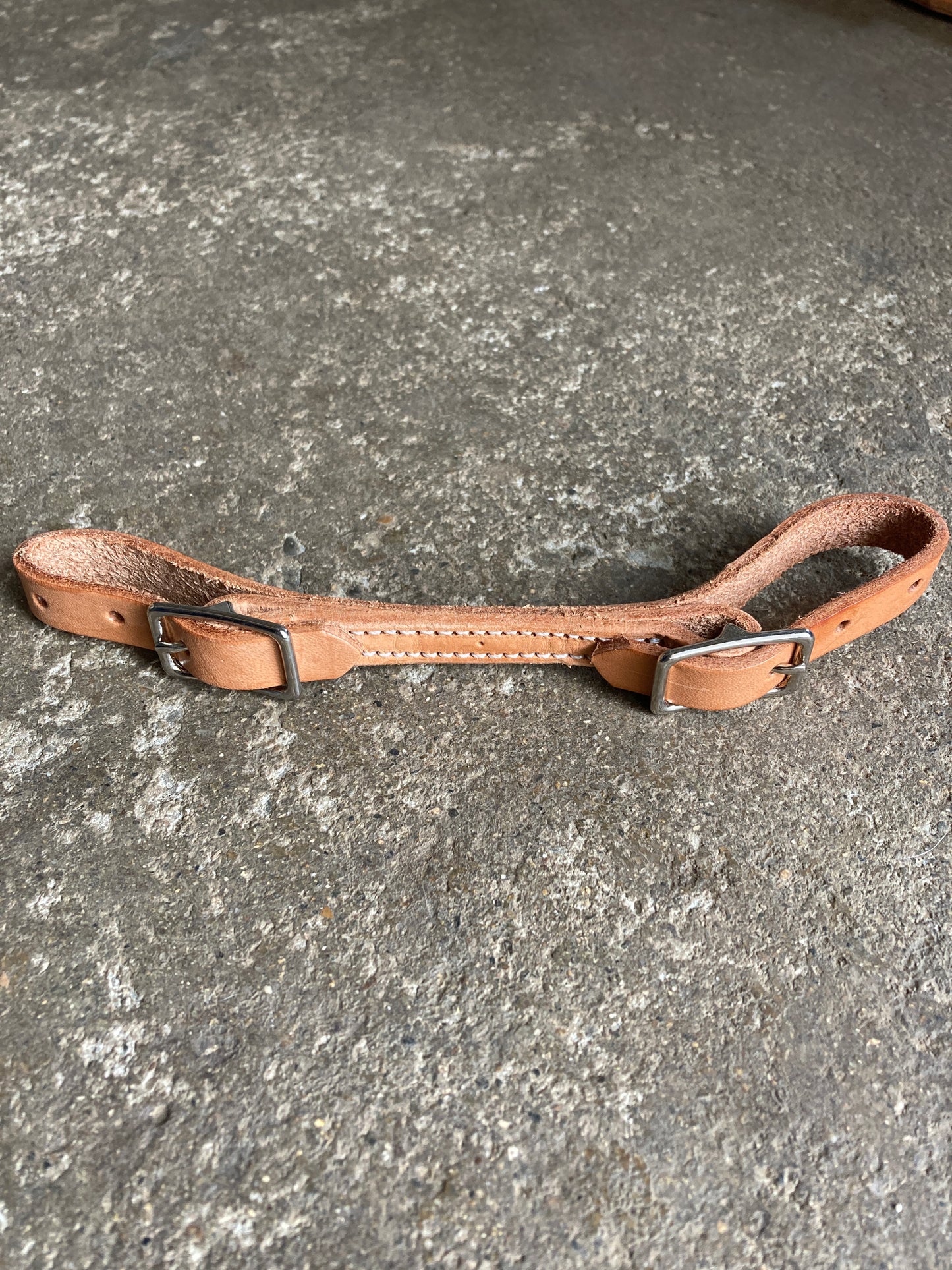 Double Buckle Curb Strap