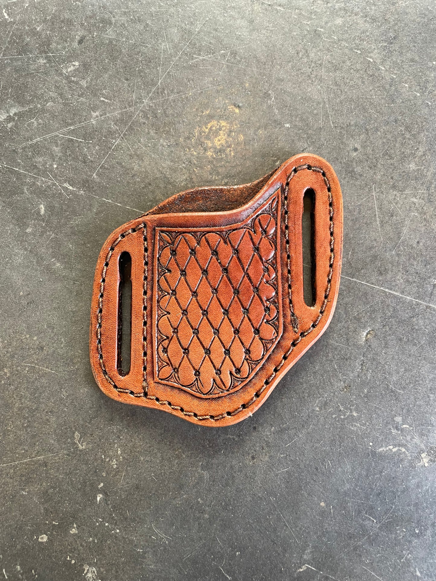 Knife Sheath - Tooled by J. Pimentel