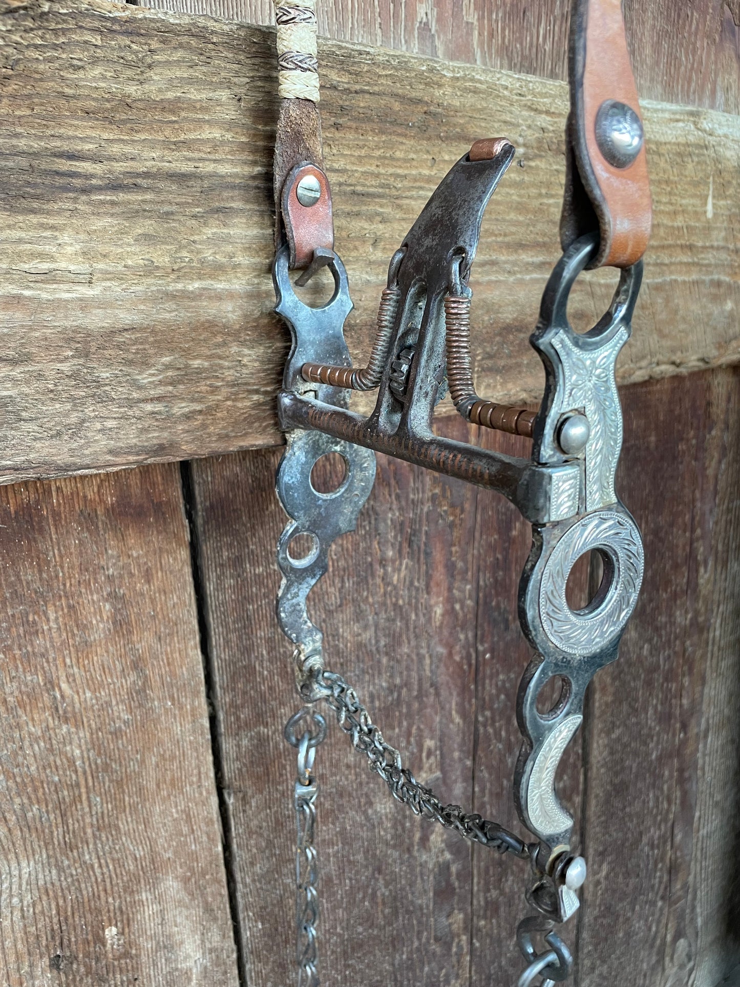 Ralph Dillon Silver Spade Bit