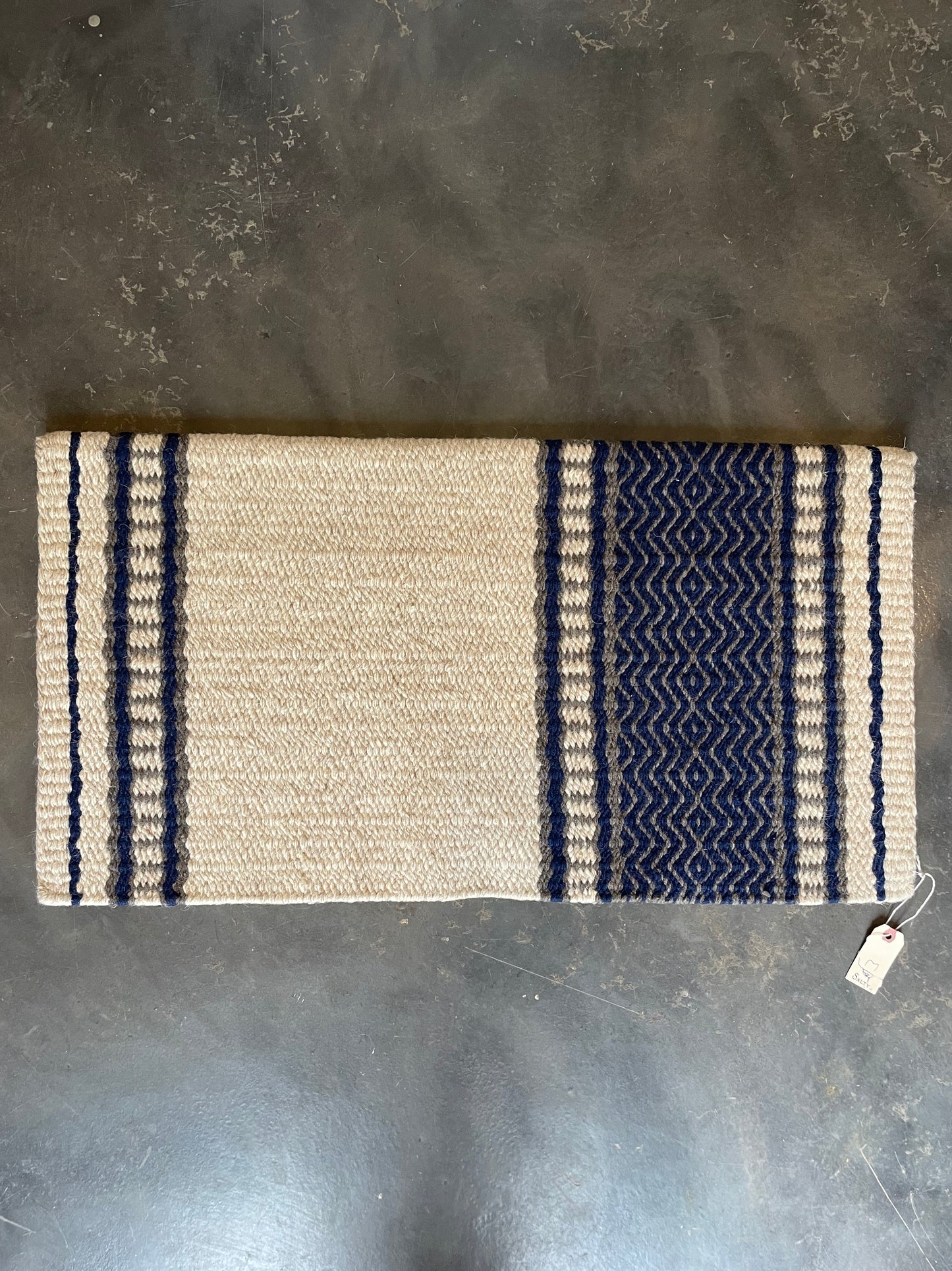 Navy Blue Saddle Blanket