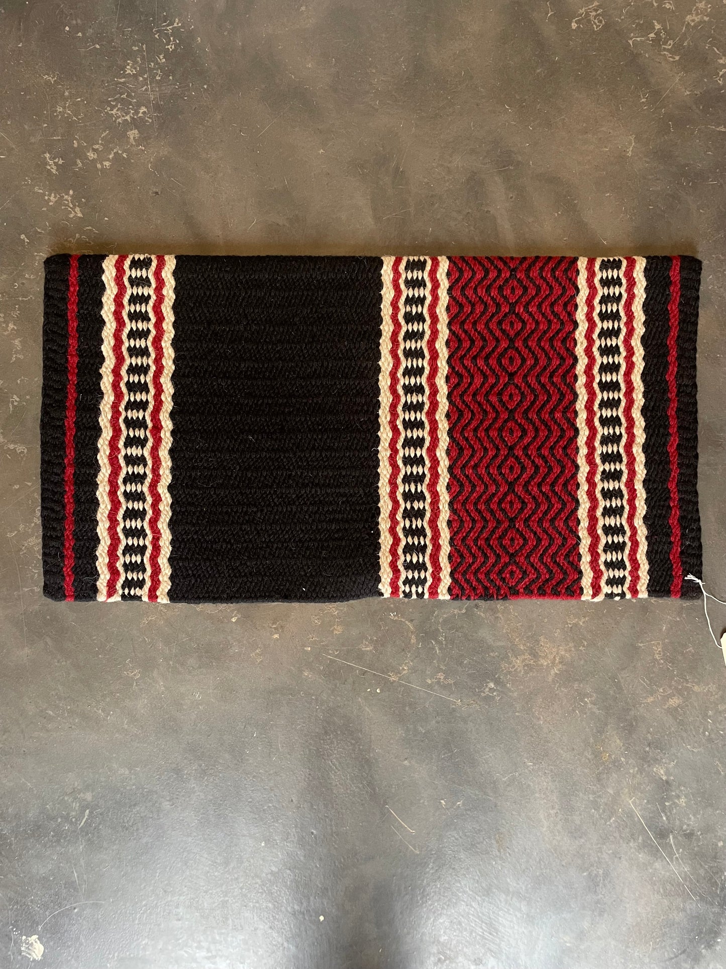 Red / Black Saddle Blanket