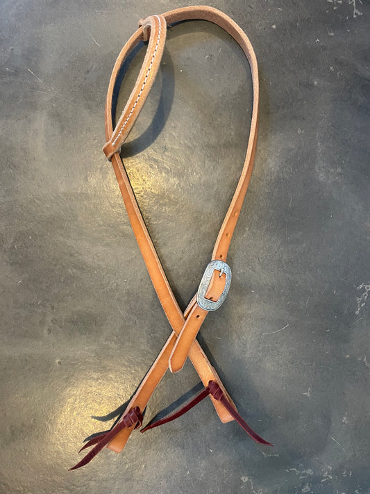 Slip Ear Headstall with Jeremiah Watt Buckles