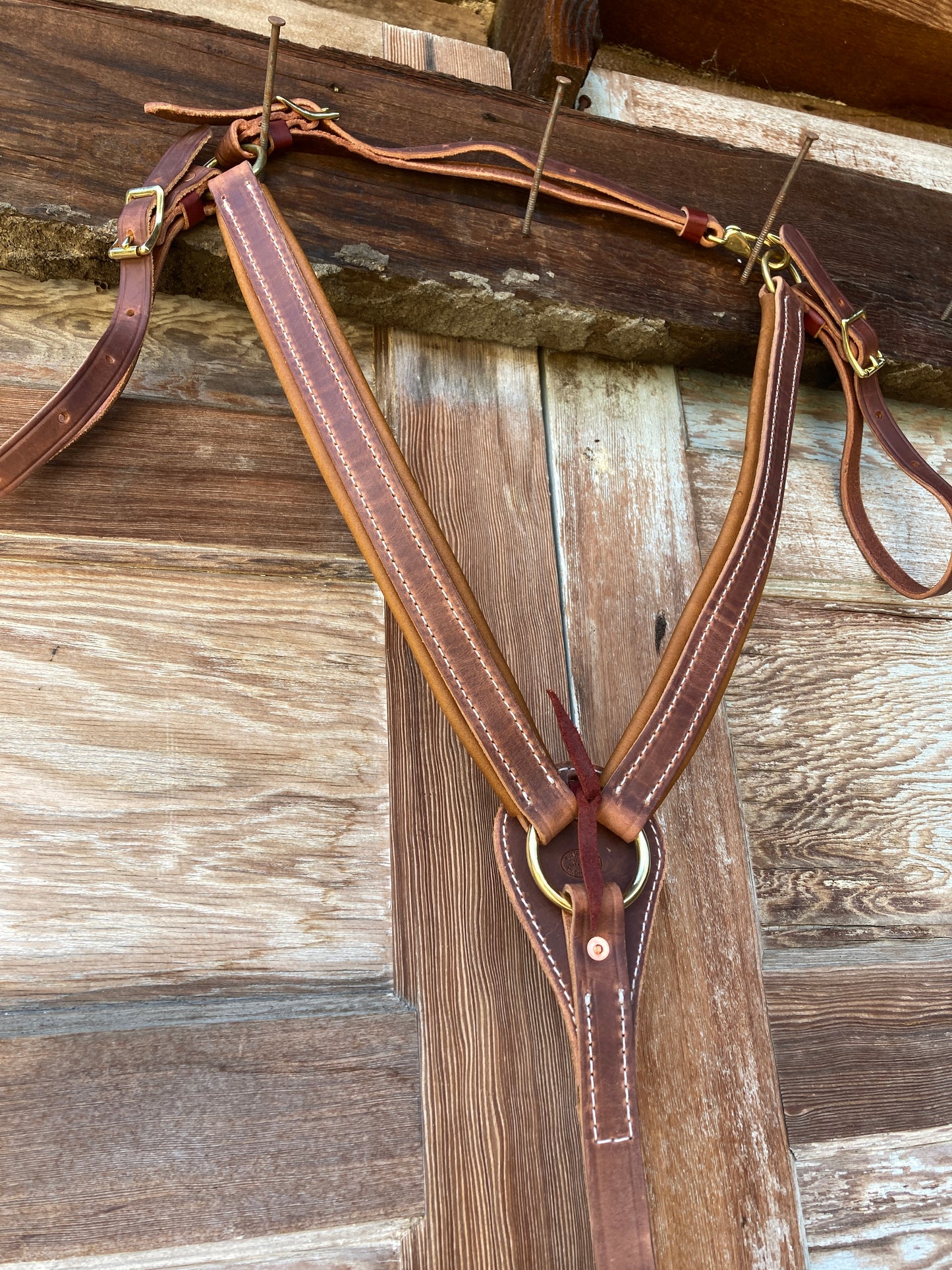 Rolled Chap Heavy Harness Breast Collar - R. Zylstra