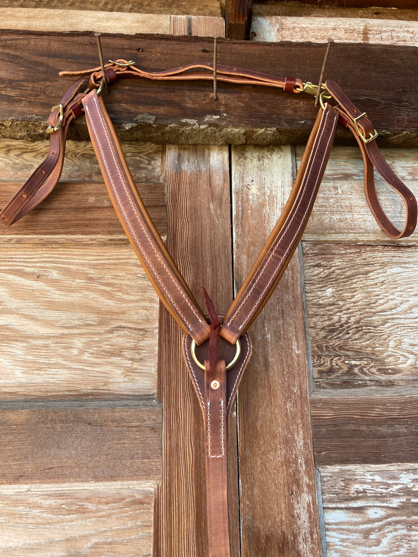 Rolled Chap Heavy Harness Breast Collar - R. Zylstra