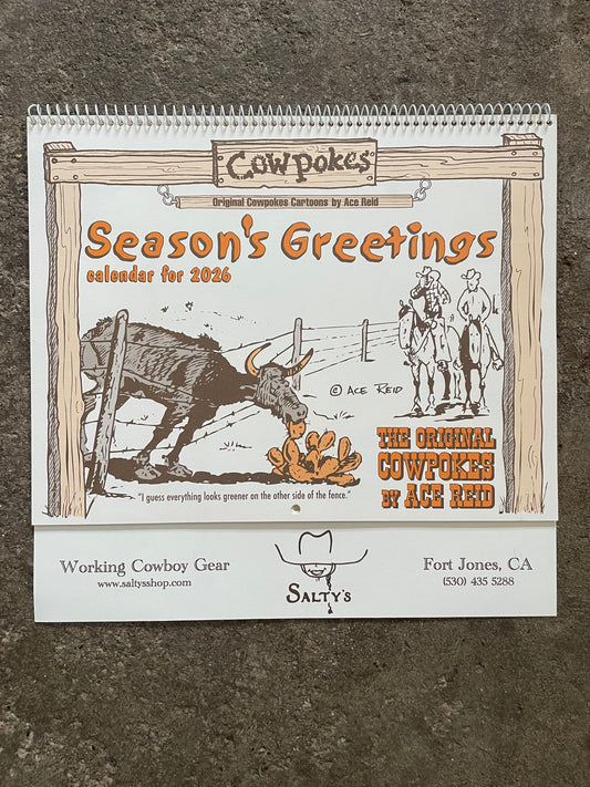 2026 Ace Reid Cowpokes Calendar