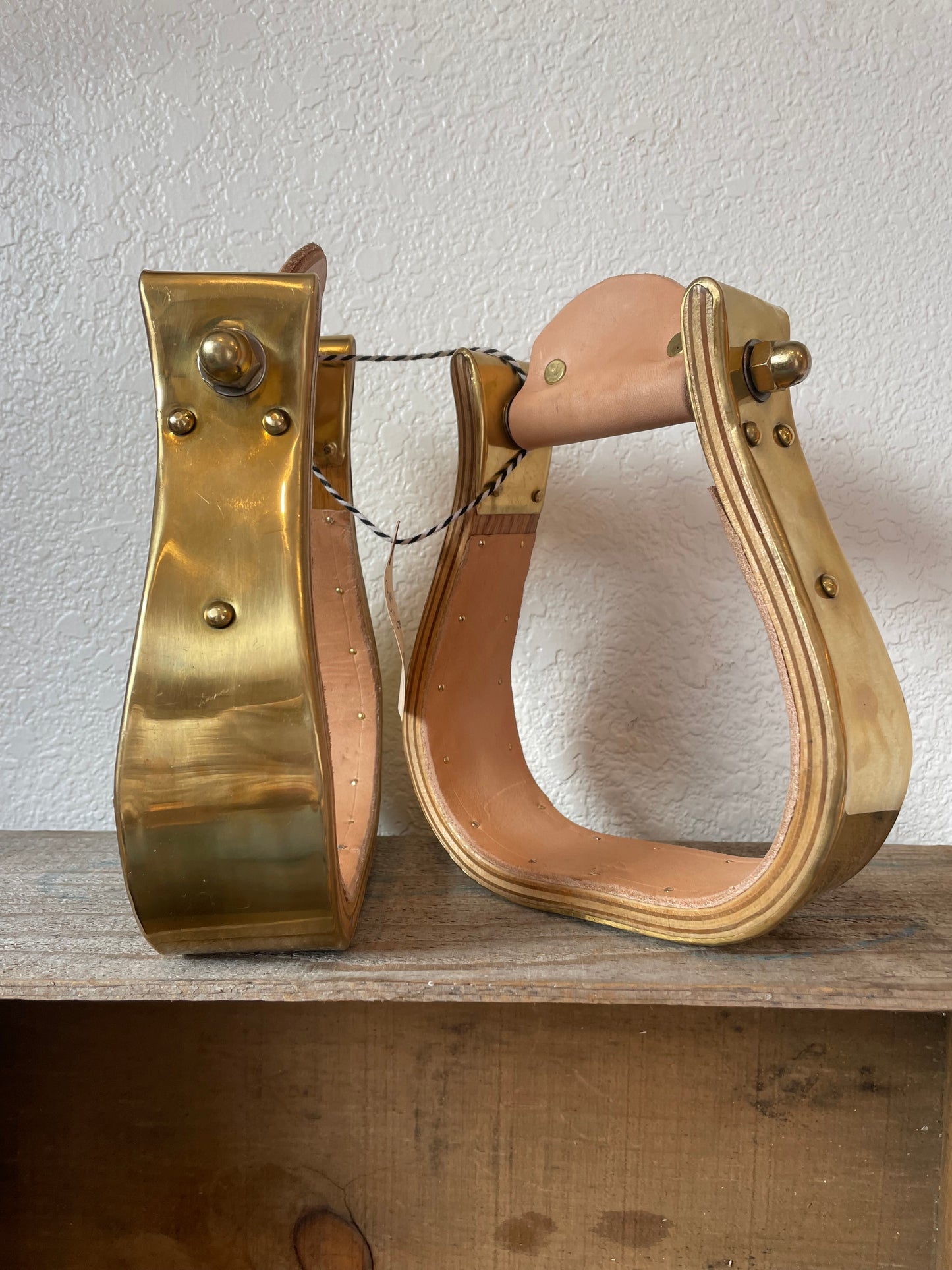 2" Brass Stirrups