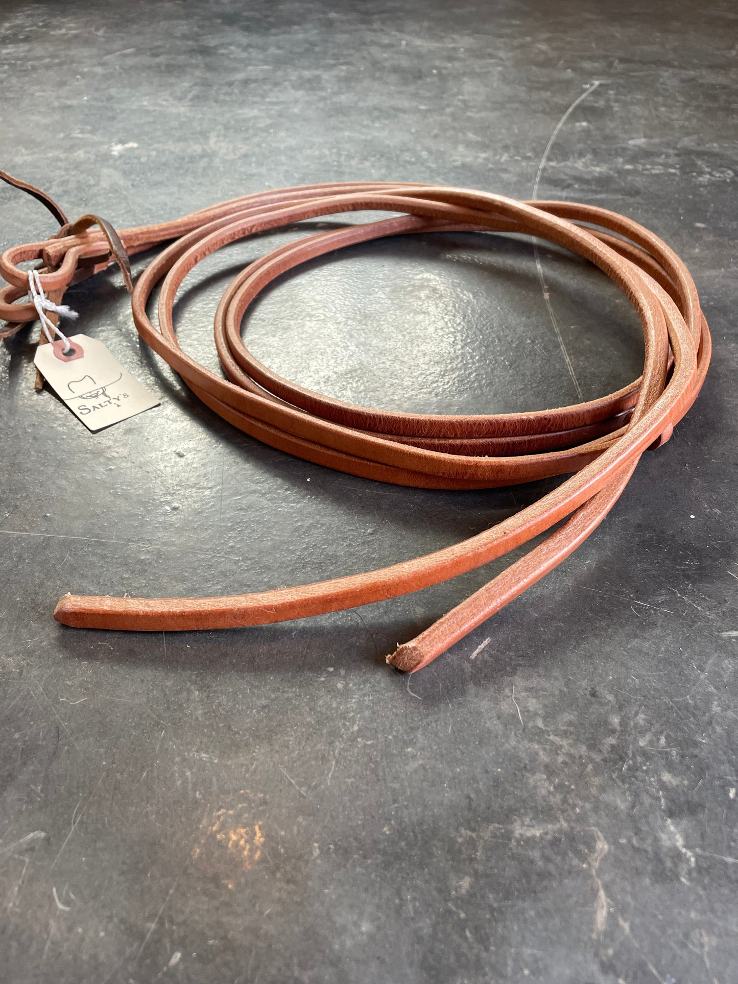 3/8" Weighted Split Reins