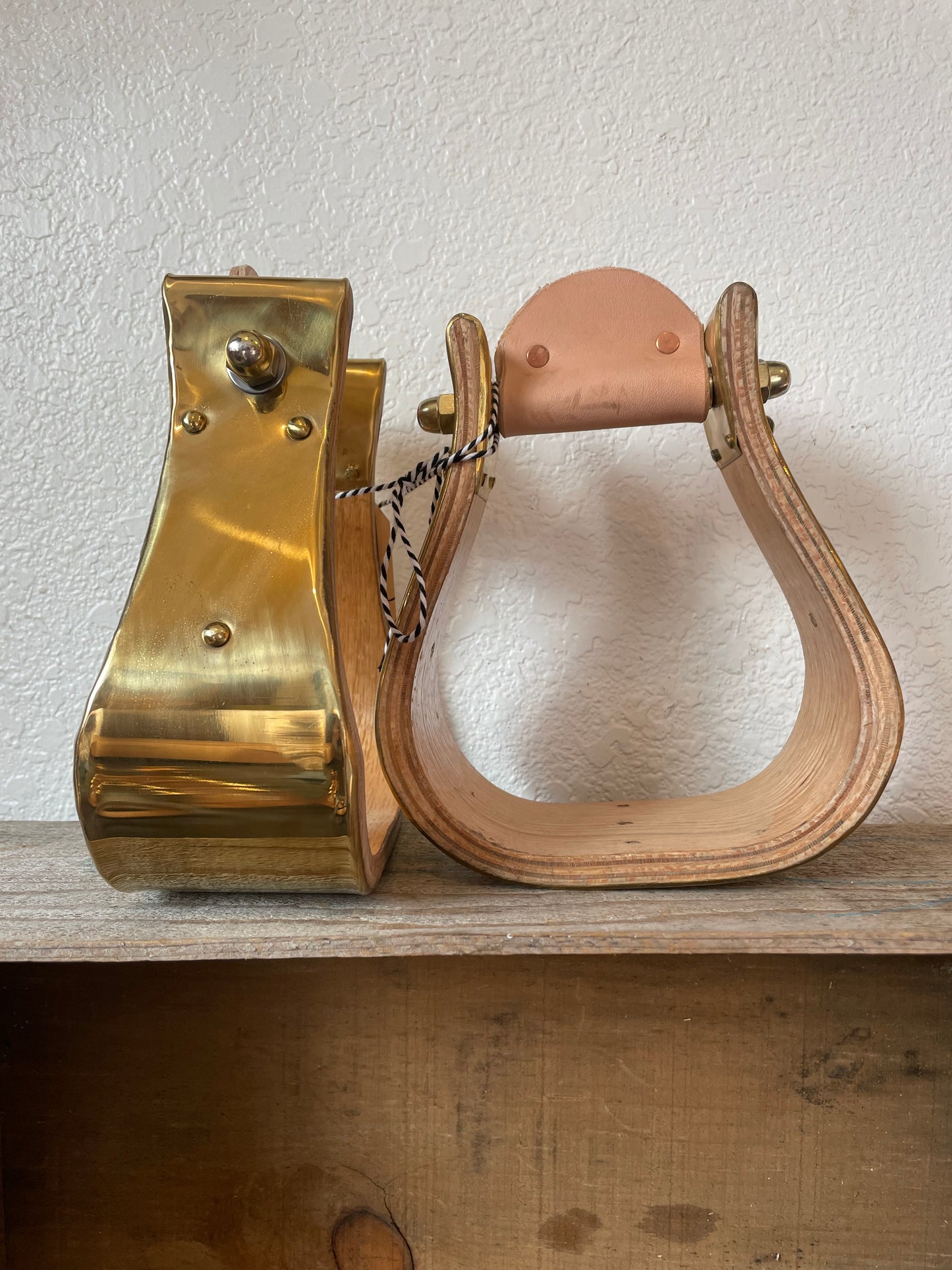 3" Brass Stirrups