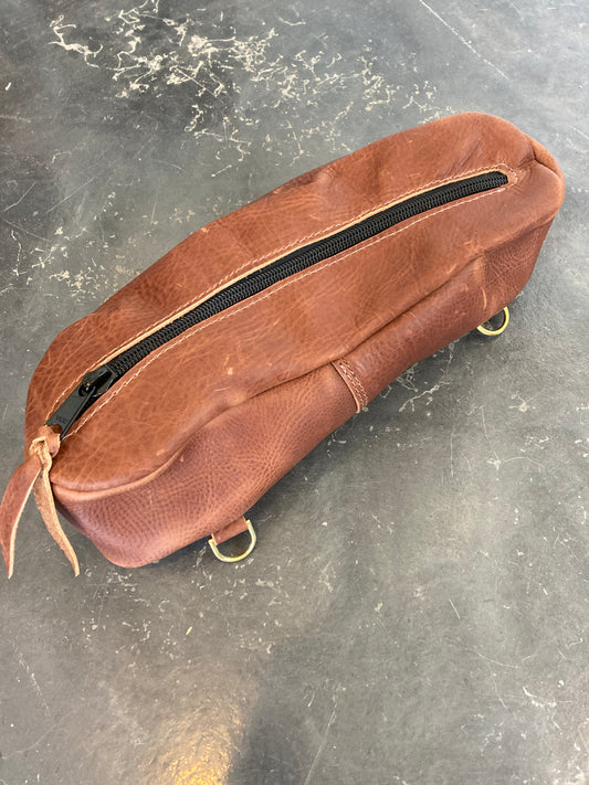 Leather Cantle Bag