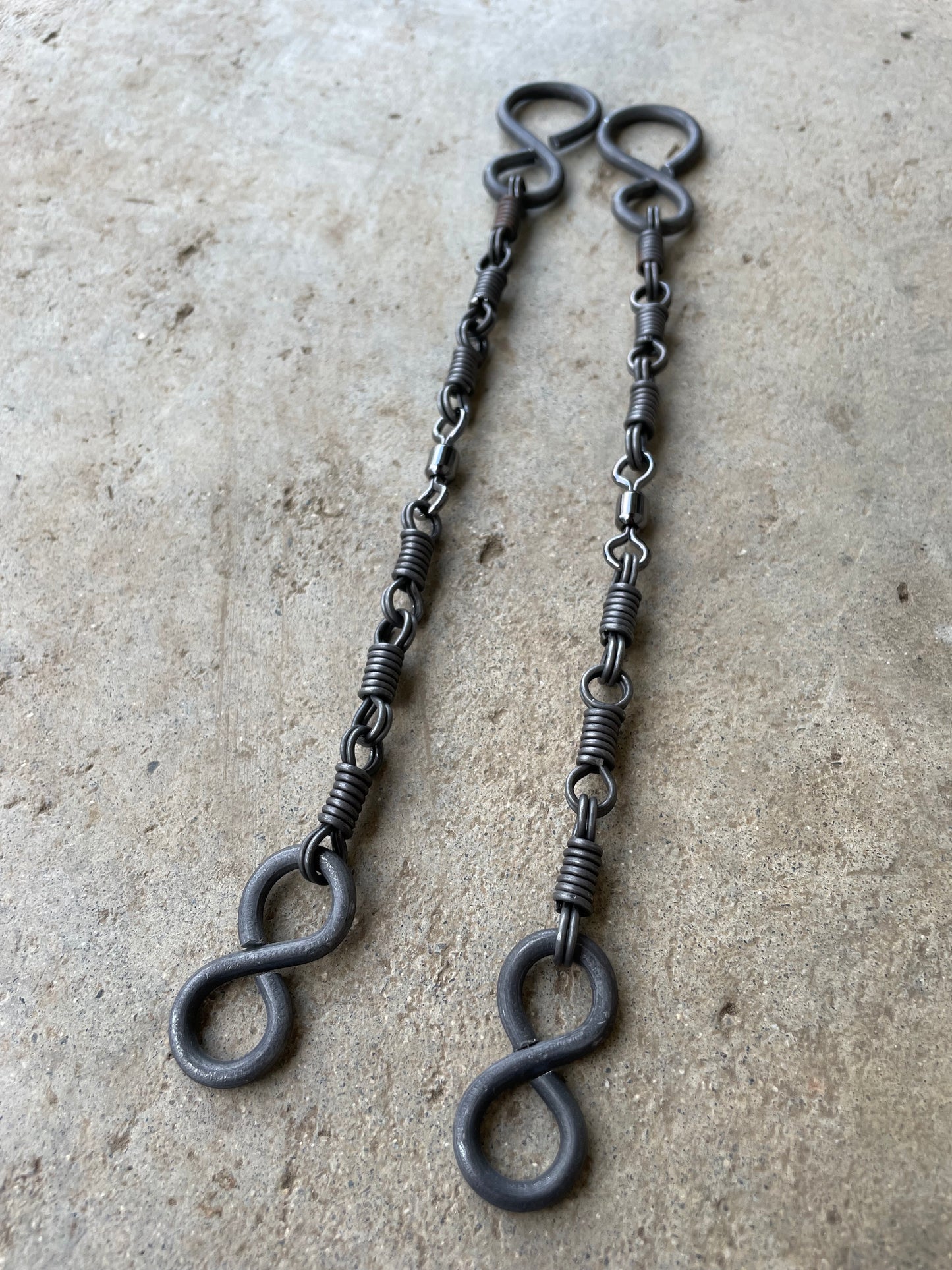 Gerald Wright Twisted Wire Rein Chains - 10"