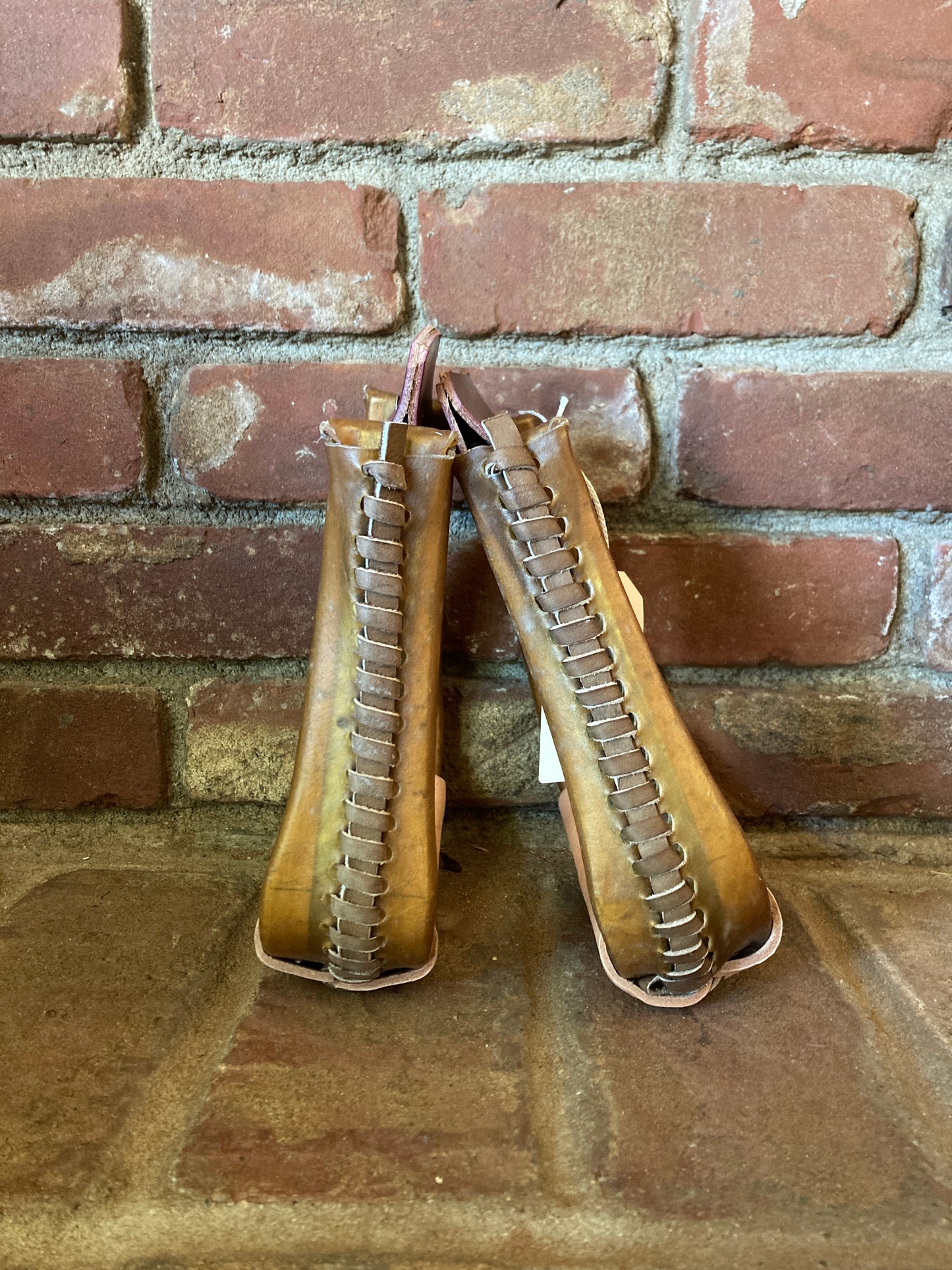 Rawhide Roper Stirrups