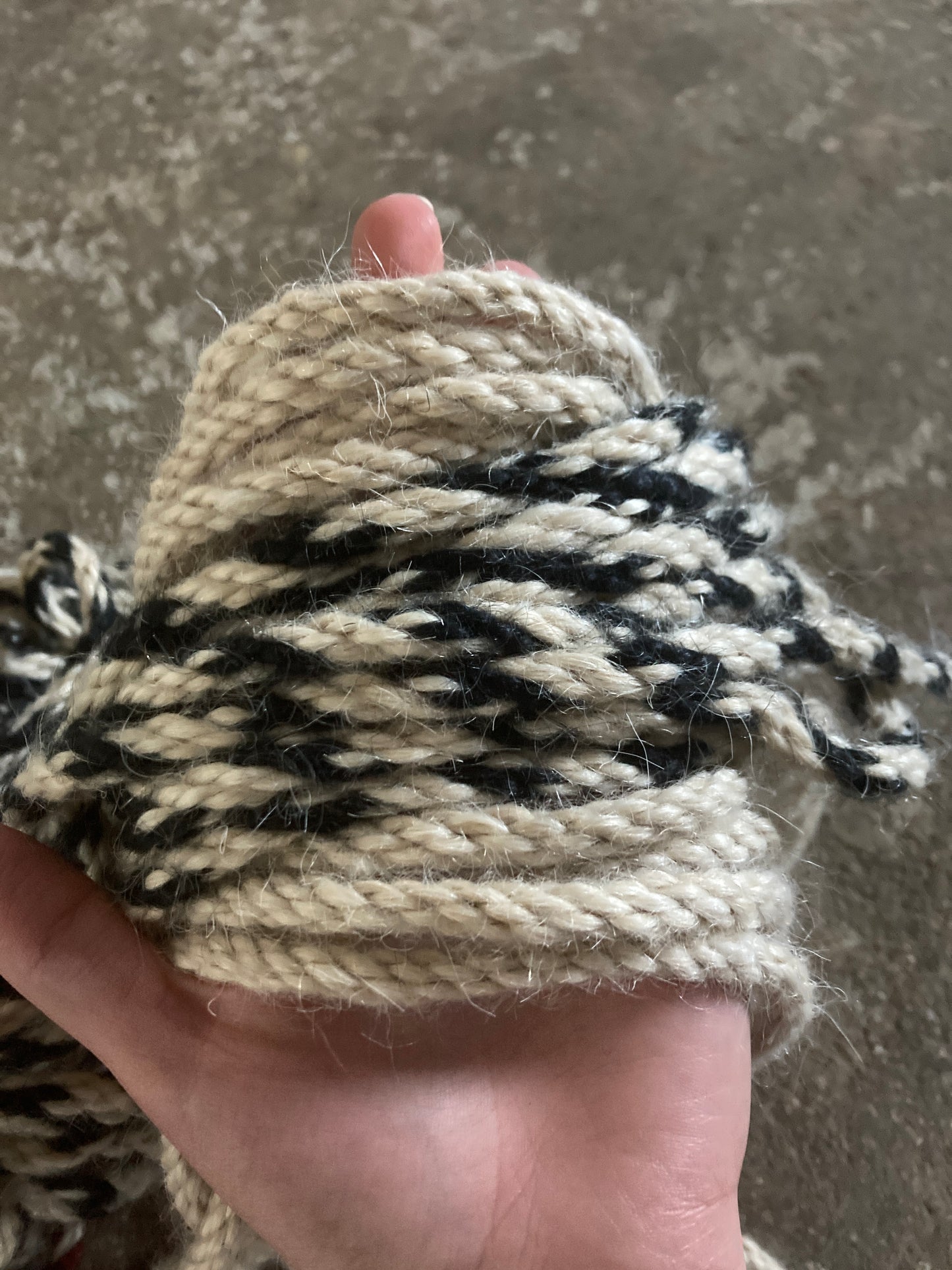 Black Mecate Twist Straight Cinch