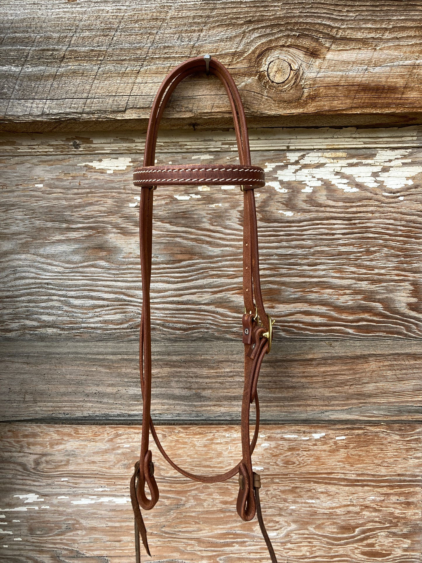 Lace Tie Browband Headstall