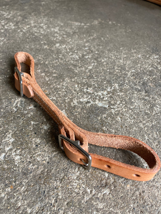 Double Buckle Curb Strap