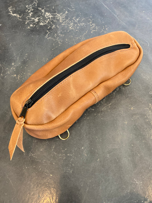 Leather Cantle Bag