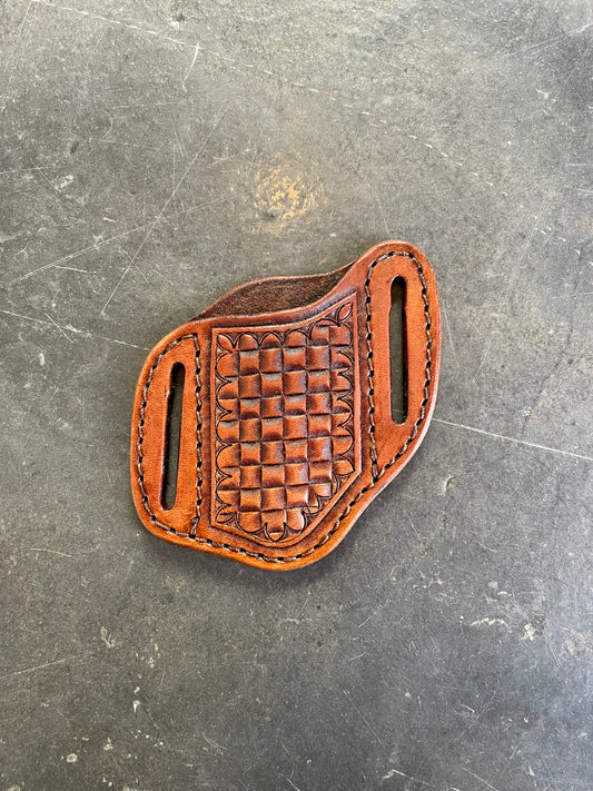 Knife Sheath - Tooled by J. Pimentel