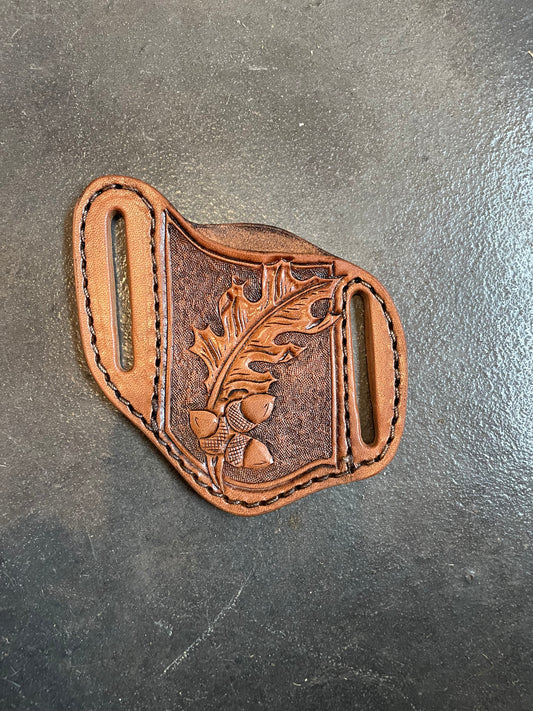 Knife Sheath - Tooled by J. Pimentel