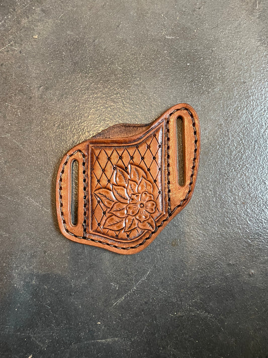 Knife Sheath - Tooled by J. Pimentel