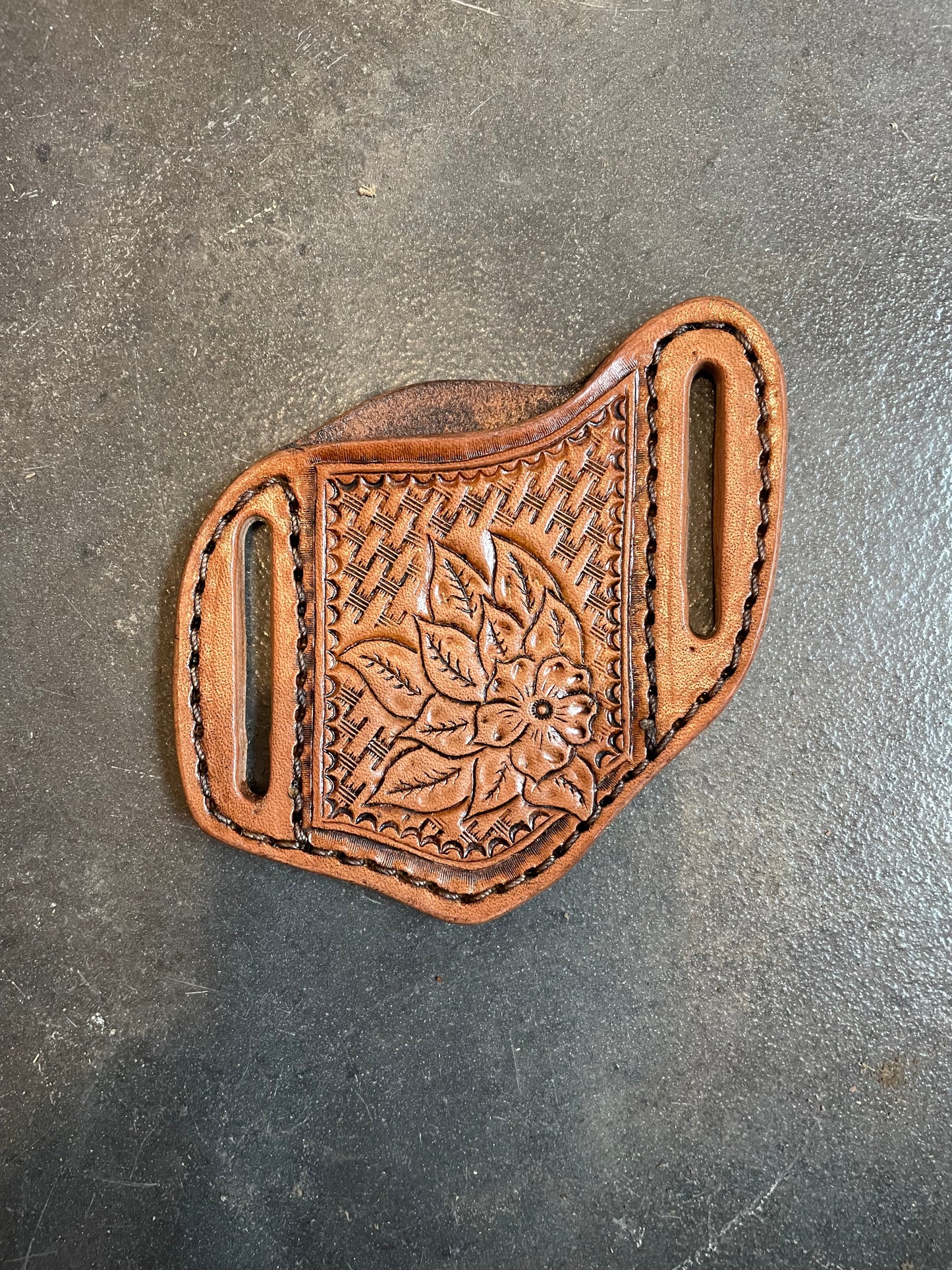 Knife Sheath - Tooled by J. Pimentel